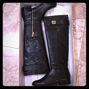 New MICHEAL KORS Leather Devenport Boot